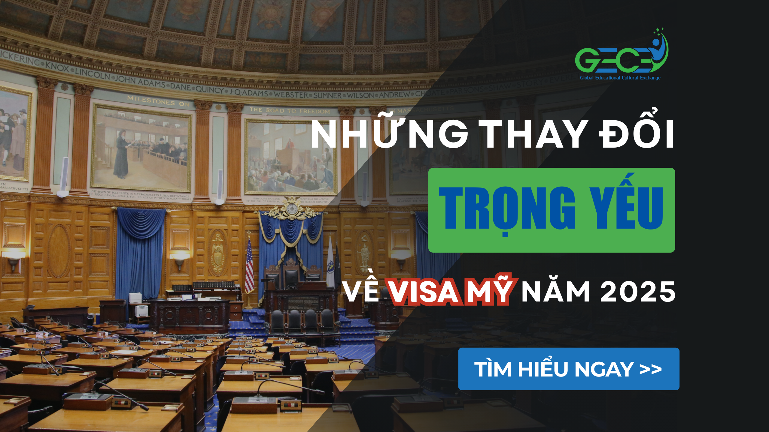 Top những thay đổi trọng yếu của visa Mỹ năm 2025