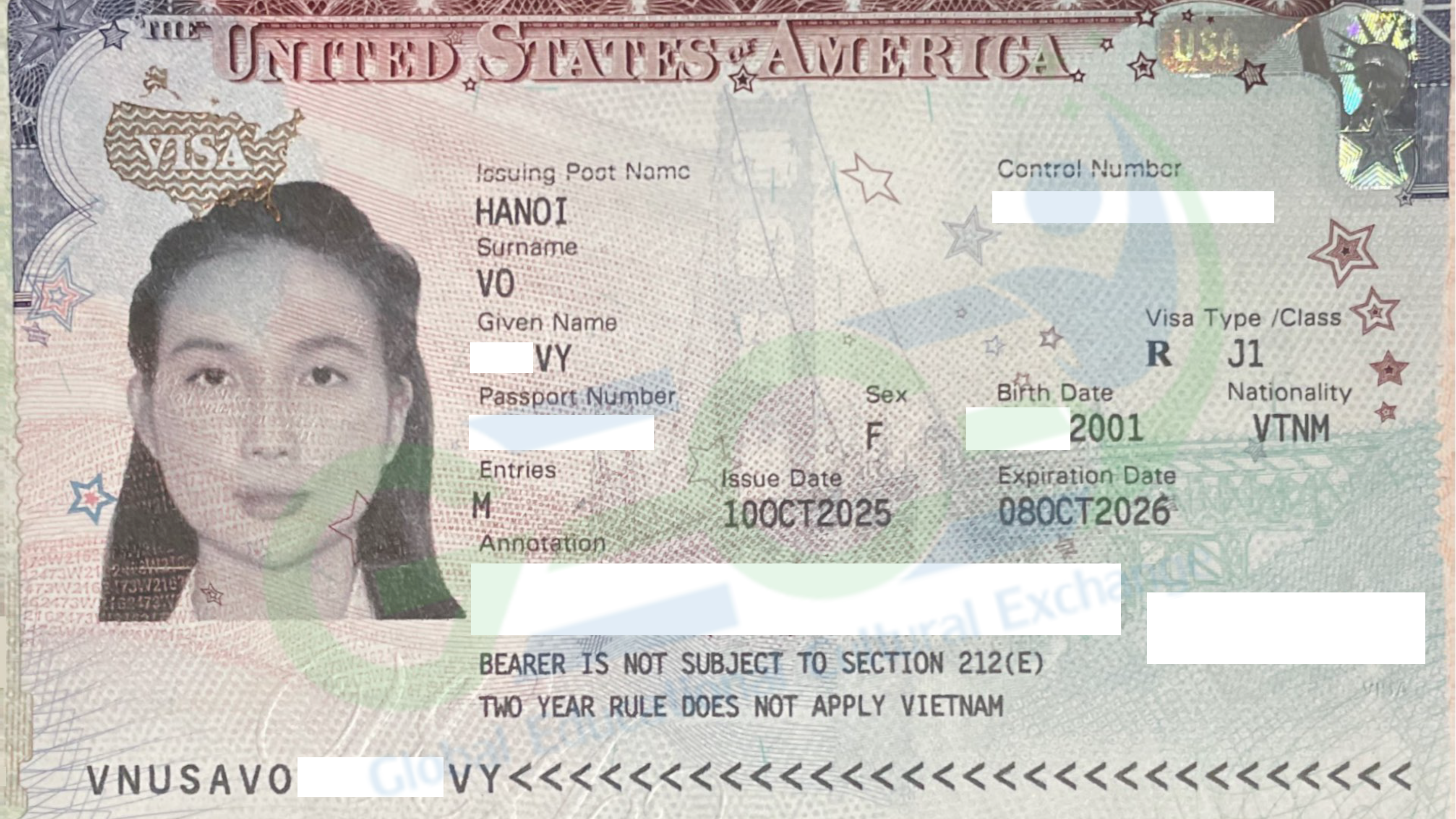 Visa_Vo Le Vy