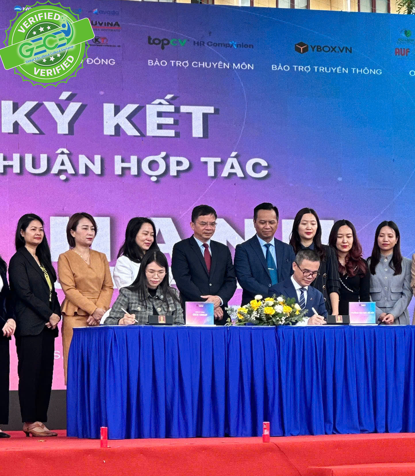 Gece Group ký kết hợp tác với Đại học Hà Nội