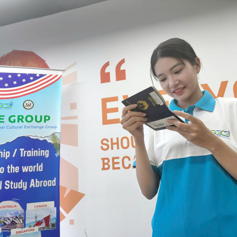 Ứng viên Gece xúc động: “Em vẫn chưa tin mình đã có visa J1 Mỹ”