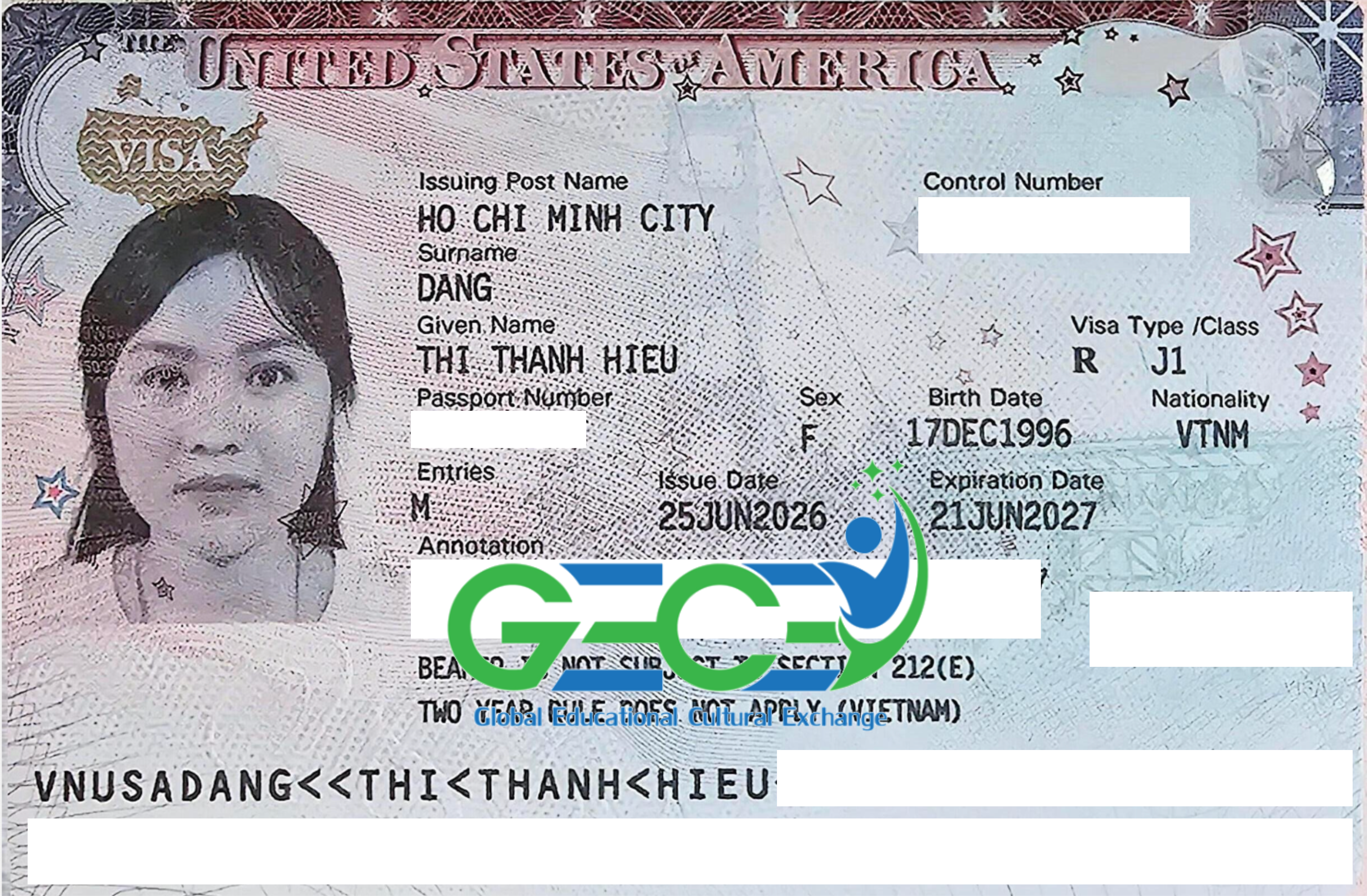 Visa Mỹ | Thanh Hiếu (Che)
